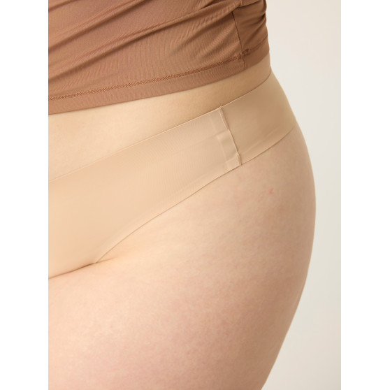 Menstruační kalhotky Modibodi Seamfree Thong Super Light Cashew - VYBALENÉ (MODI4081CVYB)