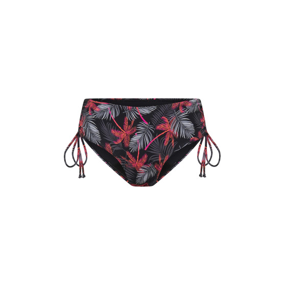 Menstruační plavky Modibodi Teen High Bikini Jungle Palm Black spodní díl (MODI4375JPB)