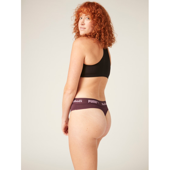 PUMA & Modibodi Active Thong Super Light Grape - VYBALENÉ