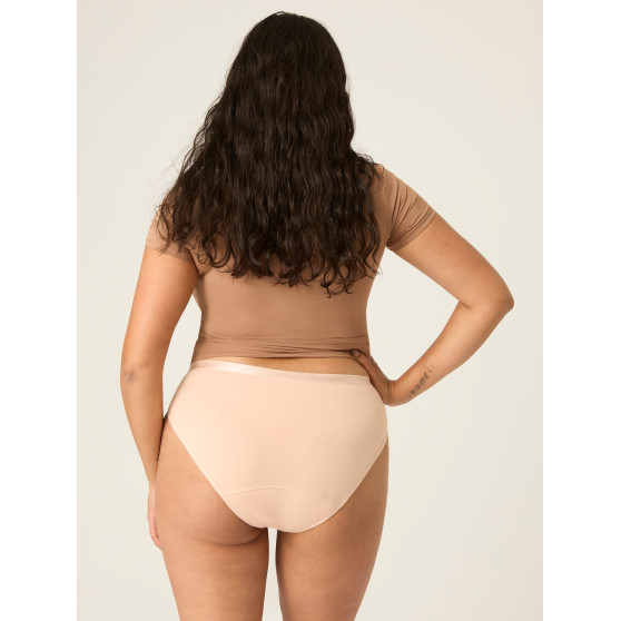 Menstruační kalhotky Modibodi Classic Bikini Moderate-Heavy Beige - VYBALENÉ (MODI4008BVYB)