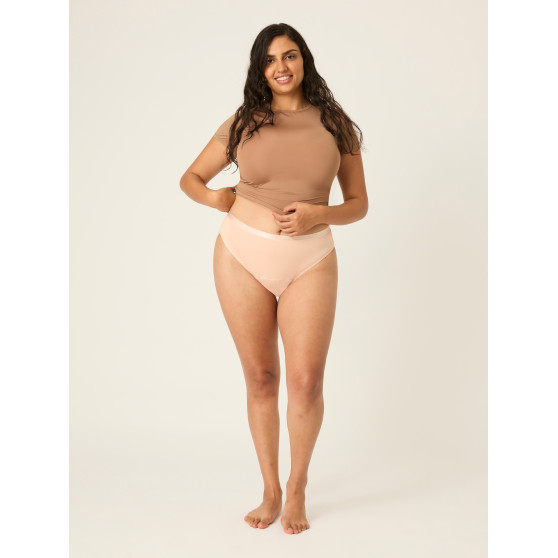 Menstruační kalhotky Modibodi Classic Bikini Moderate-Heavy Beige - VYBALENÉ (MODI4008BVYB)